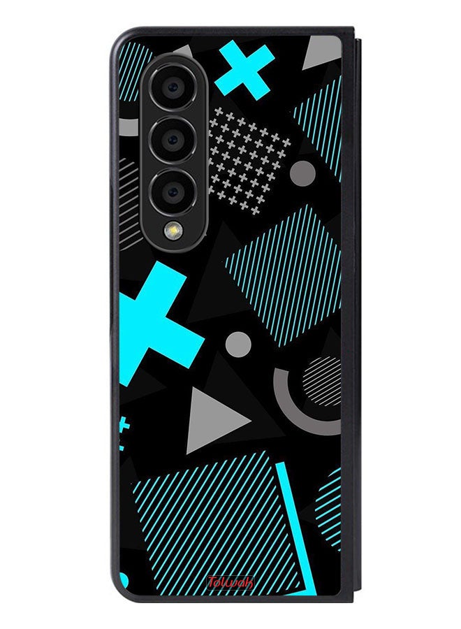 Tolwak Samsung Galaxy Z Fold 4 Protective Case Cover Squid Game Icons - Image 1