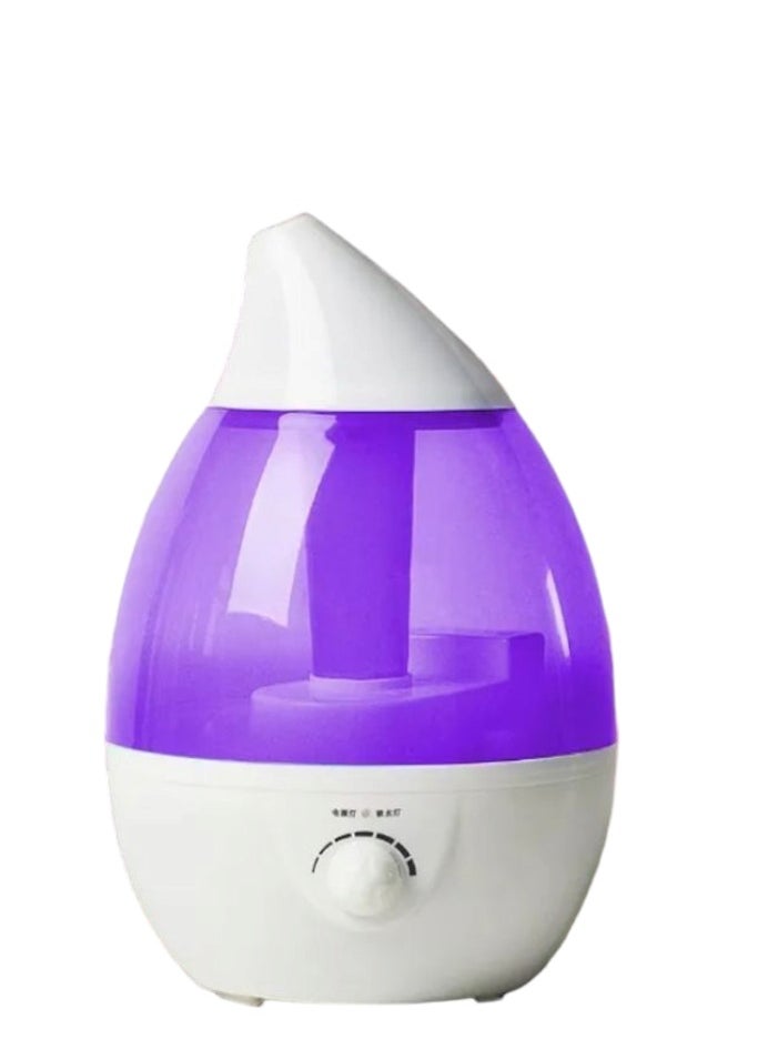 Generic Refreshing Mist Humidifier for Bedroom, 2.6L Ultrasonic Humidifier, Premium Humidifier Quiet Operation and Auto Shut Off for purple 