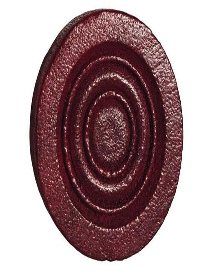 ZOKCY زوكي (عبوة من 24 قطعة) قطع لعب الكاروم مع مسحوق لاصق للأطفال والكبار / قطع خشبية للعبة الكاروم (جوتي) / قطع متينة ذات سطح أملس للعبة الكاروم / لعبة داخلية وخارجية - Image 3