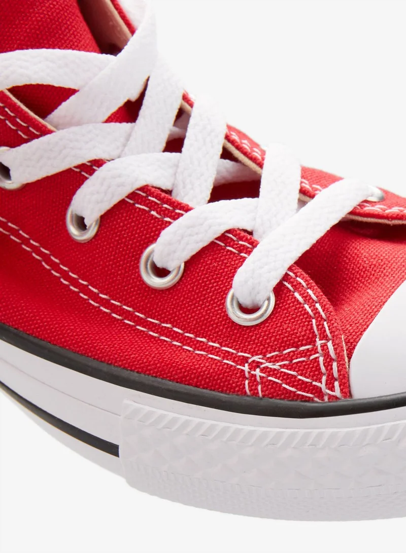CONVERSE Red Kids' Chuck Taylor All Star Hi-Top Unisex Shoe (Younger Kids)  | Best Price UAE