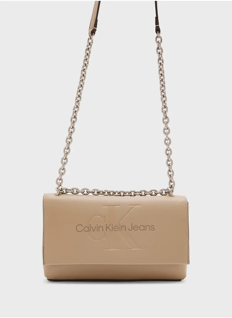 كالفن كلاين جينز Logo Sculpted Crossbody
