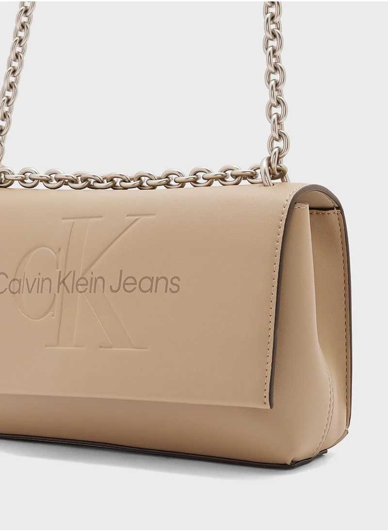 كالفن كلاين جينز Logo Sculpted Crossbody
