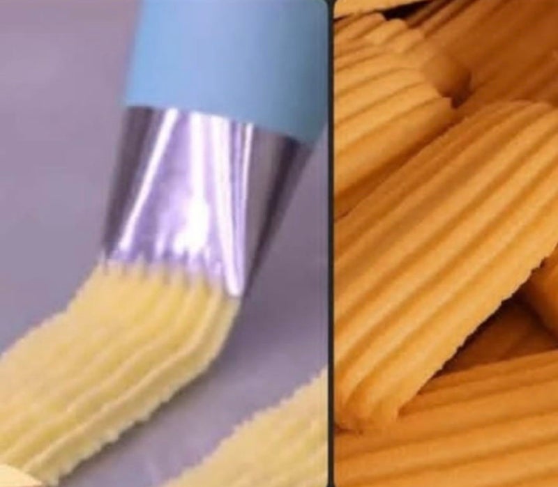 3D Professional Biscuit Billet Best Biscuit Maker Professional Cake Decorating Nozzle Stainless Steel