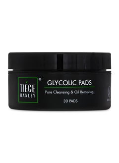 tiege hanley Glycolic Acid Pads For Men 1Pack Exfoliating Face Cleansing Pads For Forehead Nose & Cheeks Men'S Daily Skin Care Facial Wipes For Moisturized & Refreshedlooking Skin  - Image 1