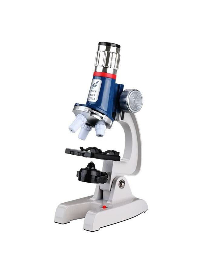 Leaysoo 1200x Children's Alloy Microscope, Biology Science Experiment, Popular Science Educational Tool, Elementary And Middle School Student Science Toy Gift - Image 1