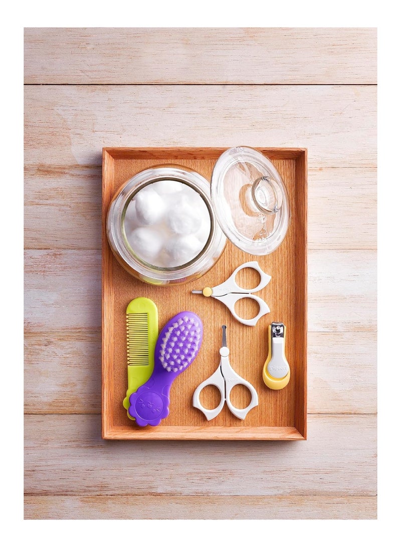 pigeon مشط وفرشاة، فائق النعومة واللطف، خالٍ من مادة BPA - Image 3