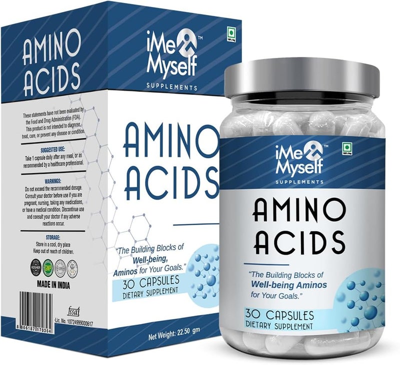 iMeMyself Amino Acids Dietary Supplement 30 Capsules - Image 1