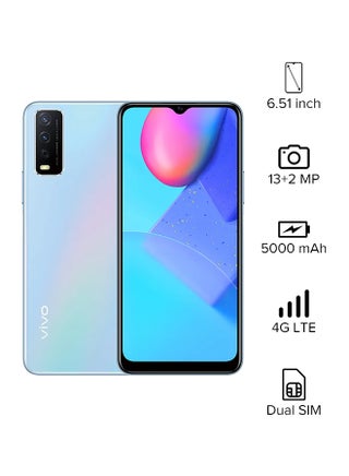 Y12s Dual SIM Glacier Blue 3GB RAM 32GB 4G LTE