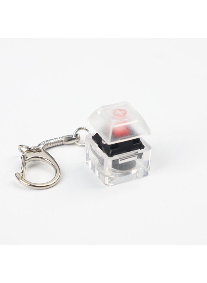 Generic - Single Cherry Mx Keyboard Keycap Tester Frame Ttc Jwk Mechanical Keyboard Experience Axis Body Digital Computer-Color:ttc Mute Red V3 Red Axle Tester - Image 1
