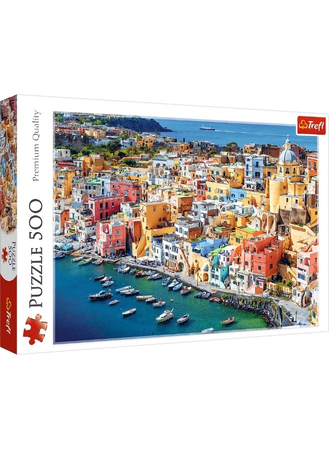 Trefl - Procida, Campania, Italy Puzzle 500 Pieces - 37477 - Image 1