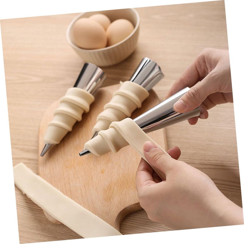 Stainless Steel Croissant Horn Molds 6pcs Easy to Use and Maintain - Image 5
