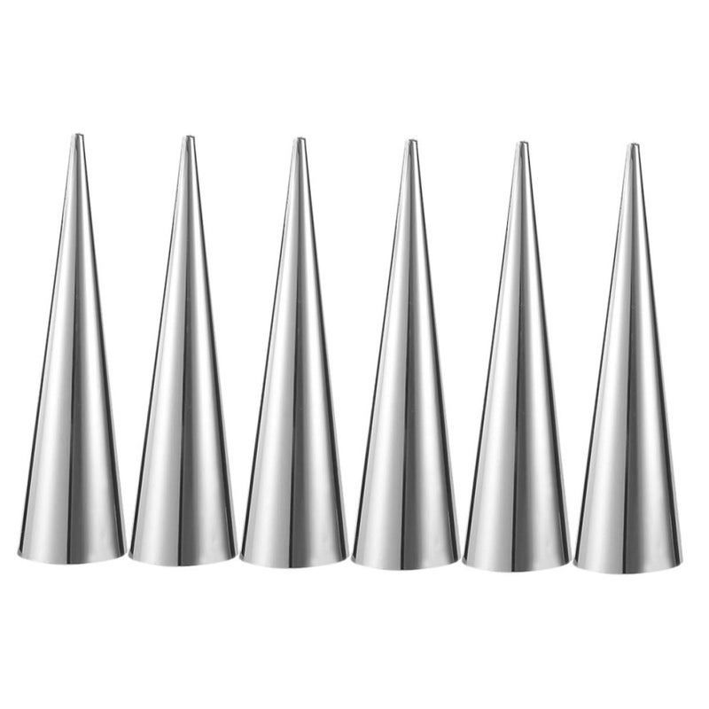Stainless Steel Croissant Horn Molds 6pcs Easy to Use and Maintain - Image 2