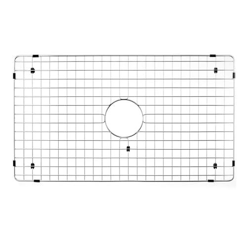 Houzer BG-7200 - Stainless Steel Wirecraft Bottom Grid for Houzer Sink Model PTG-4300, Durable Sink Protector Rack for Dishes, Utensils, and Kitchen Accessories - Image 1