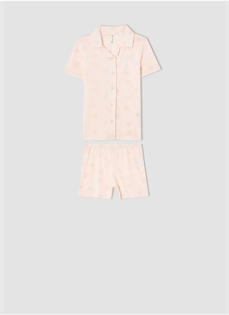 ديفاكتو Girl Homewear Regular Fit Knitted Pyjamas