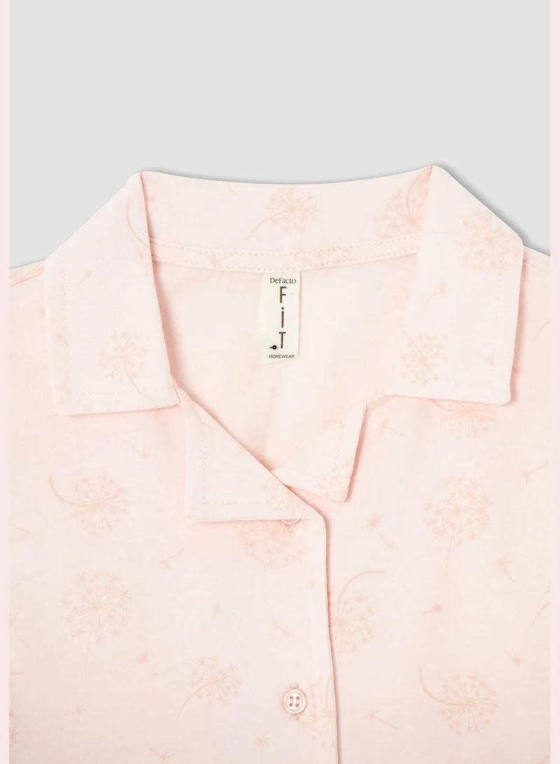ديفاكتو Girl Homewear Regular Fit Knitted Pyjamas