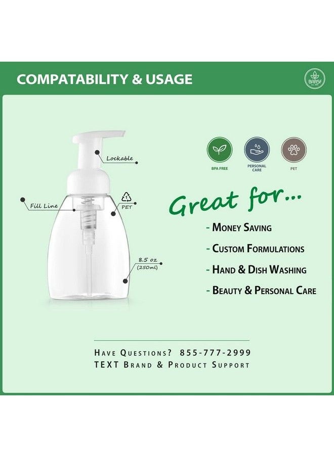 Bar5F - Foaming Pump Bottle For Dr. Bronner Castile Soap And All Generic Concentrated Or Regular Soaps 8.5Ounce - Image 1