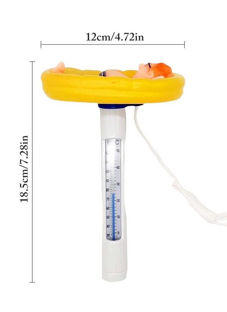 Excefore 1 Piece Swimming Pool Thermometer Hot Tub Aquarium Fish Pond  - Image 2