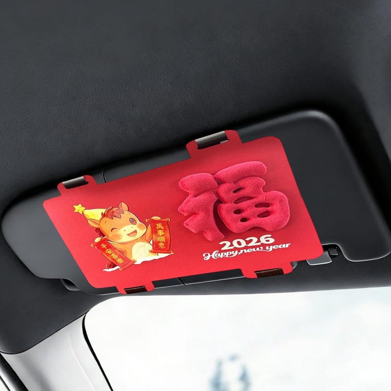 Car Stickers | Automotive Fu Character Horse Stickers - Car Window Decals,for Suv Truck Vehicle Door Exterior Interior Holiday Women Men - Image 2