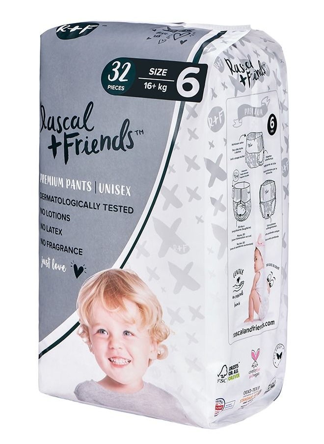Rascal + Friends - Child Diapers Pull Up Pants Size 6, 16Kg - Image 1