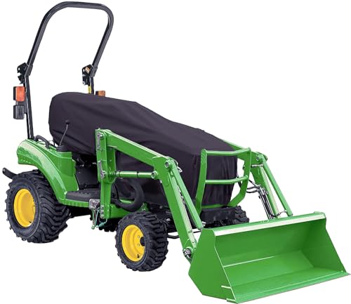 YHINGG Tractor Cover Waterproof Compatible with Kubota,John Deere,Mahindra, Bobcat,Compact Utility Tractor Cowling Cover Heavy Duty Tractor Accessories - Image 1