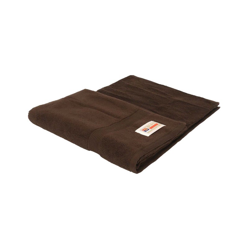 Bravo Bath Towel, 70 x 140 cm, Brown