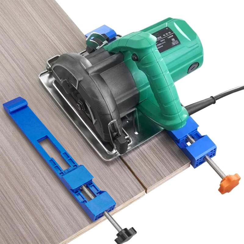 ABS Plastic Circular Chainsaw Guide Clamp with Bidirectional Locking Mechanism for Accurate Cutting - Image 3