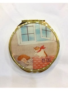 Handsomegift Double Sided Compact Mirror 