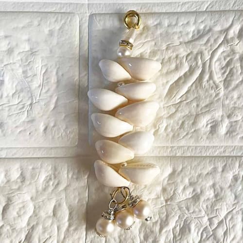 Adikala Craft Store Kaudi Pearl Bunch Latkan Tassels for Saree, Blouse, Dupatta, Toran, Home Decoration, DIY Art & Crafts (2) - Image 3