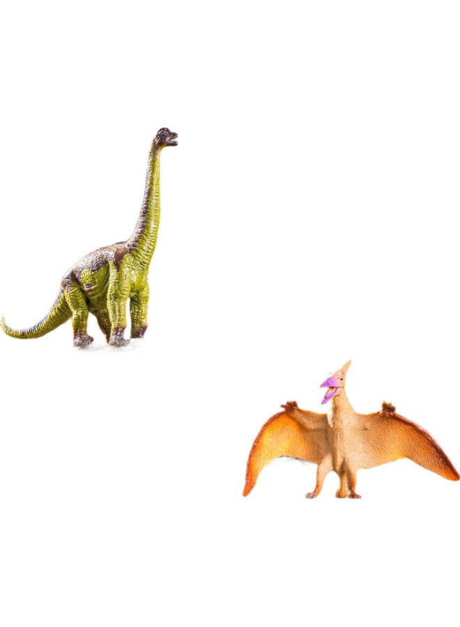 Garden of Knowledge Knowledge Garden Dinosaur Toy Models, Tyrannosaurus Rex Soft Rubber, For Children 3-6 Years Old, Boys And Girls, Children'S Day Gift, 22-Piece Set - Image 1