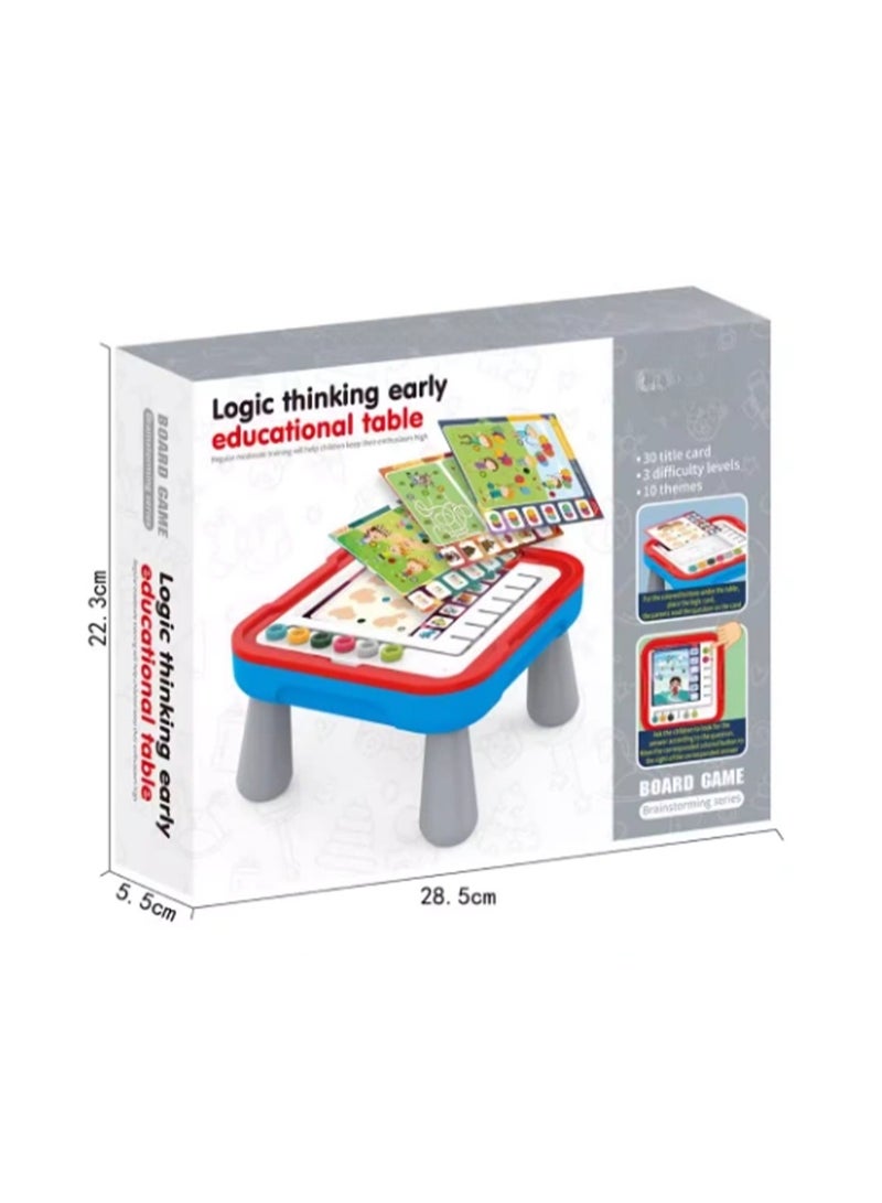 Baby Concentration Board Game Learning Table Children's Logical Thinking Early Education Toddler Montessori Teaching Aids  - Image 2
