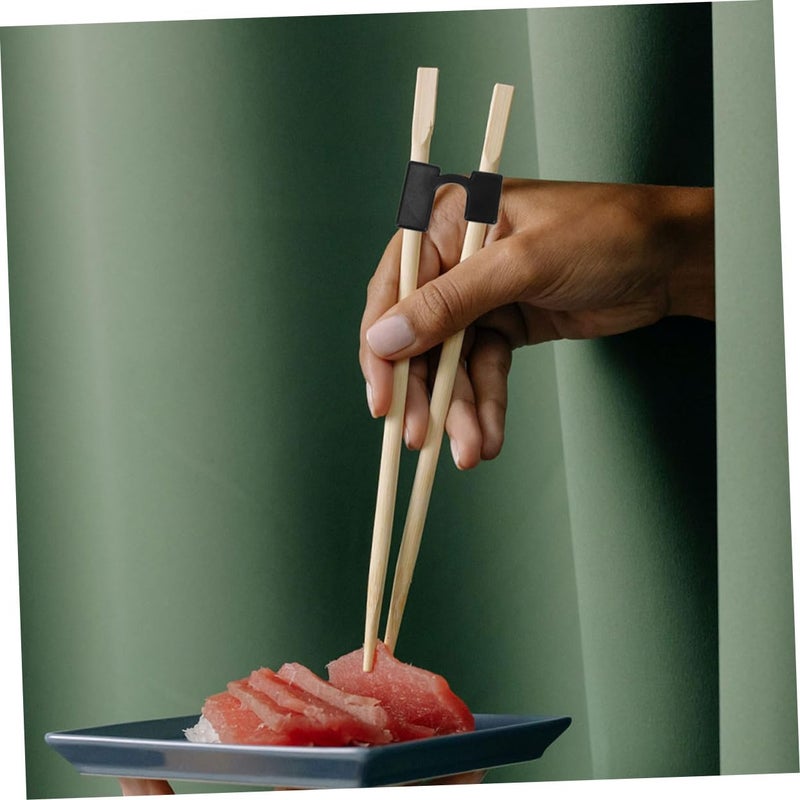 Reusable Chopstick Helpers 10Pcs Lightweight Clip Aids For Adults Beginners Home Restaurant Use - Image 4