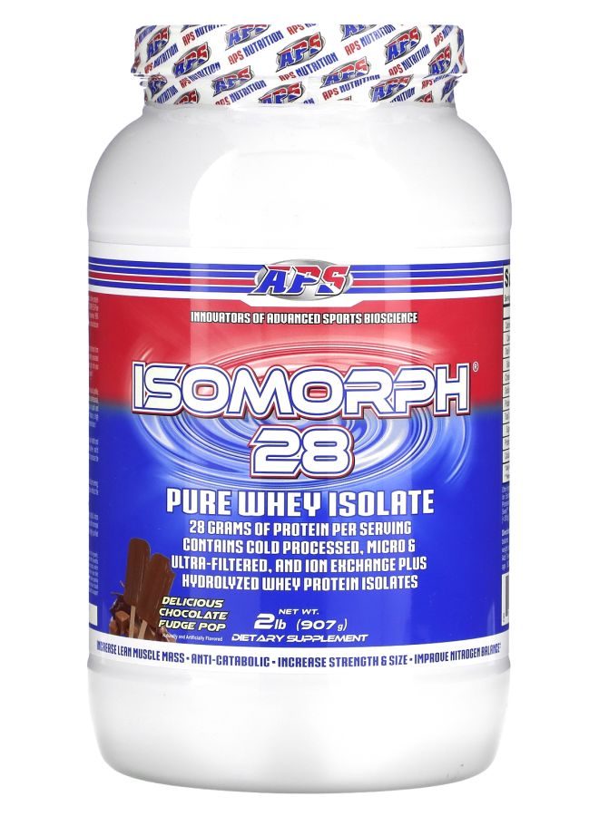 APS Isomorph 28 Pure Whey Isolate Delicious Chocolate Fudge Pop 2 lbs (907 g)