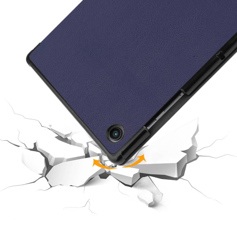 Red Samsung Tab Folio Case Compatible with Multiple Samsung Tab Models with Protective Cover Stand Function and Daily Tablet Carry - Image 4