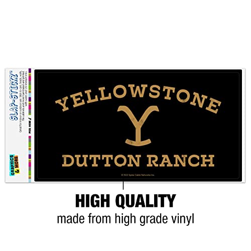 GRAPHICS & MORE Yellowstone Dutton Ranch Automotive Car Window Locker Bumper Sticker - Image 3