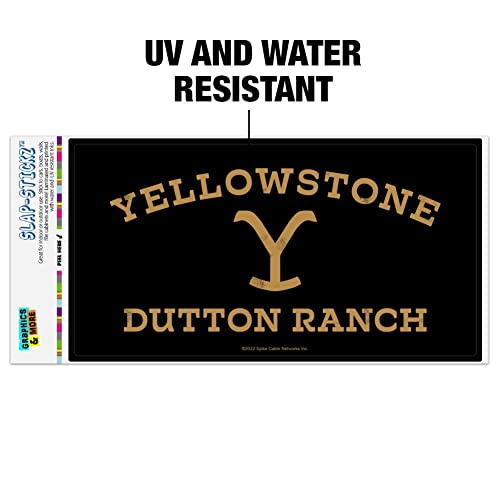 GRAPHICS & MORE Yellowstone Dutton Ranch Automotive Car Window Locker Bumper Sticker - Image 2