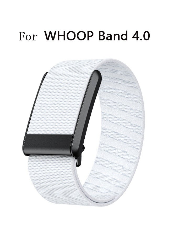 ماركة غير محددة - حزام معصم لـ WHOOP Band 4.0، أشرطة نايلون مرنة لتحسين الأداء والراحة والمتانة، سهلة الاستخدام وقابلة للتعديل، متوافقة مع أشرطة المعصم البديلة Whoop - Image 1