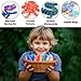 BUUFAN 4PCS 3D Printed Dragon Octopuses with Egg Easter Basket Stuffers Easter Egg 3D Printed Animals Toy Set - Image 4
