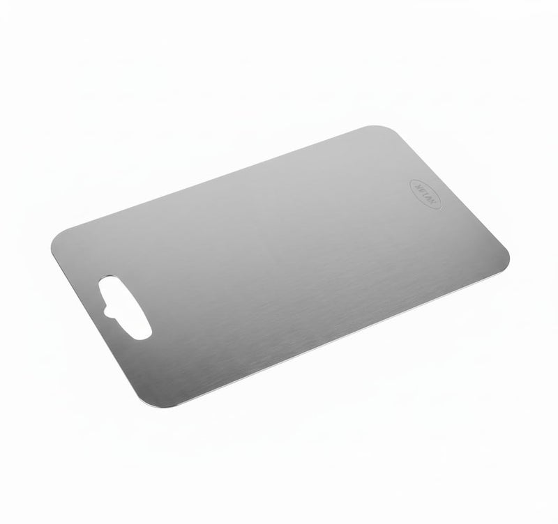 Kolar Large Stainless Steel Cutting Board – 36 x 25 cm Premium Heavy-Duty Metal Chopping Board for Kitchen, Big Size Pad for Vegetables, Fruits & Meat - Image 2