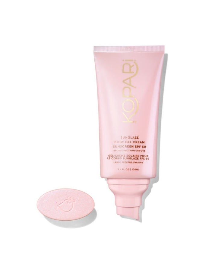 Kopari Sunglaze Body Gel Cream Sunscreen SPF50  100ML - Image 3