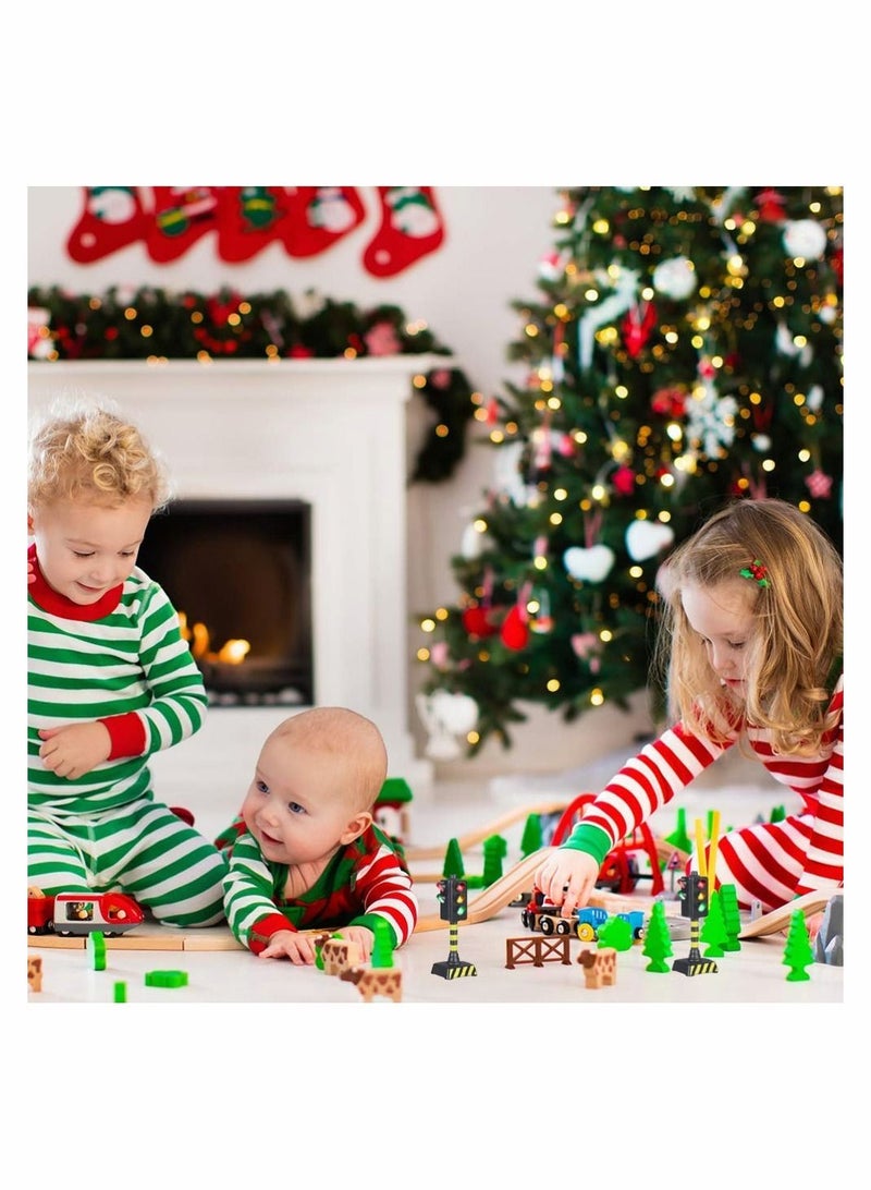 SYOSI Traffic Light Toy, Mini Traffic Signal Light Model Toy Child Educational Toy, Pack of 2 - Image 3