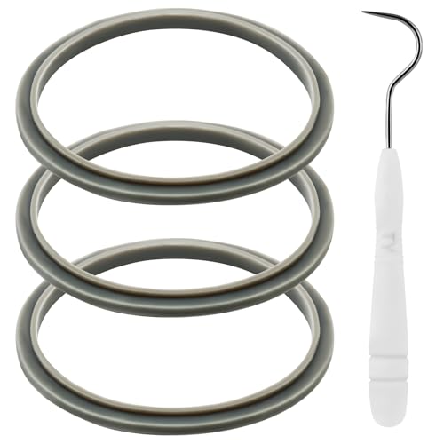 FOJOO Gasket Replacement Rubber Seal Rings for Nutribullet 900 Series & 600W, Food-Grade Silicone Rubber Ring Gaskets, Compatible with Blender Replacement Parts Accessories - Image 1
