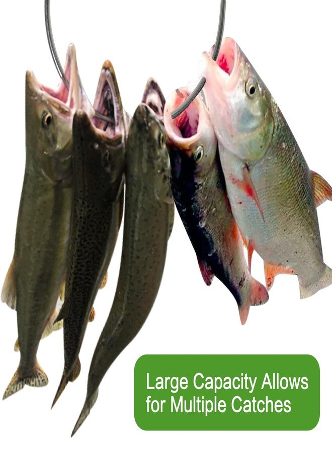 YEESOOM Fish Stringer Clip Large, Fishing Stringer Carry Multiple Large Fish, Quick Release 78”Steel Core Lanyard, Designed for Spearfishing, Kayak Fishing & Scuba Diving, Stainless - Image 5