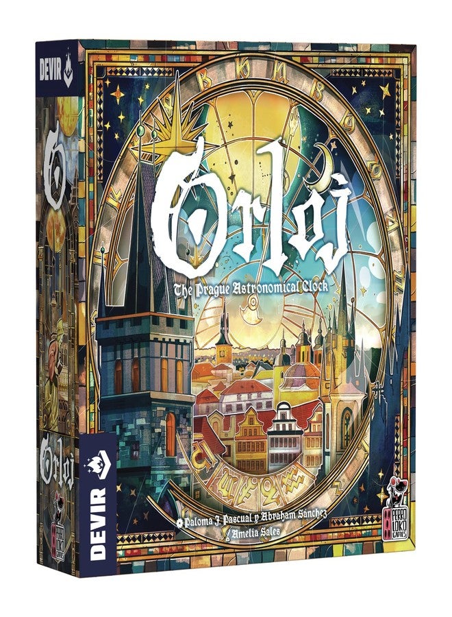 Devir - Orloj: The Prague Astronomical Clock Board Game, Heavy Strategy Game for Experts & Adults, Ages 14+, 1-4 Players, 120 Playtime, (English Version) - Image 1