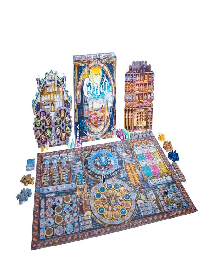 Devir - Orloj: The Prague Astronomical Clock Board Game, Heavy Strategy Game for Experts & Adults, Ages 14+, 1-4 Players, 120 Playtime, (English Version) - Image 3