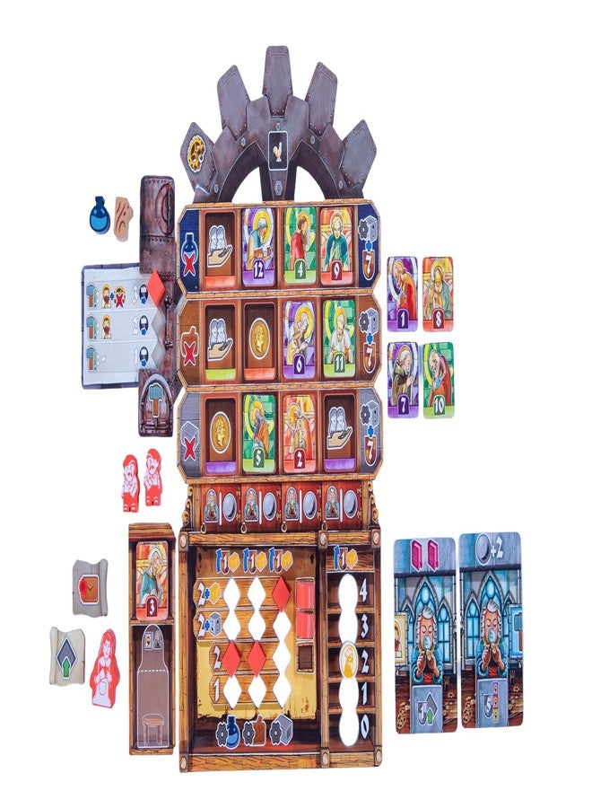 Devir - Orloj: The Prague Astronomical Clock Board Game, Heavy Strategy Game for Experts & Adults, Ages 14+, 1-4 Players, 120 Playtime, (English Version) - Image 5