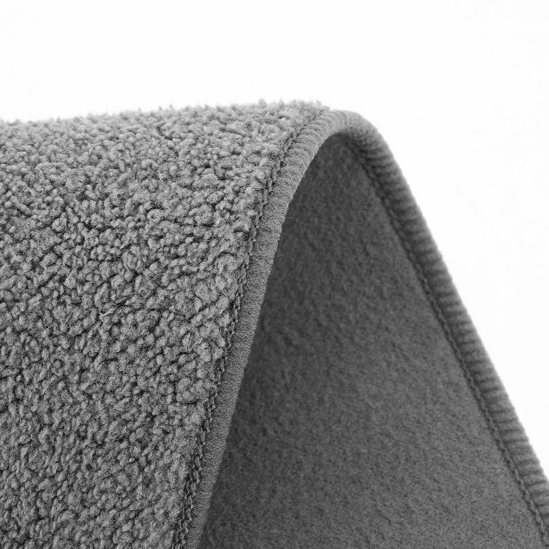 Gray Microfiber Car Wash Cloth 30x30cm Double Sided Absorbent For Drying Detailing - Image 4