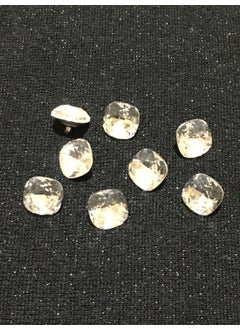Karan Haberdashery Stone Blouse Button Square Model 8 Piece Set