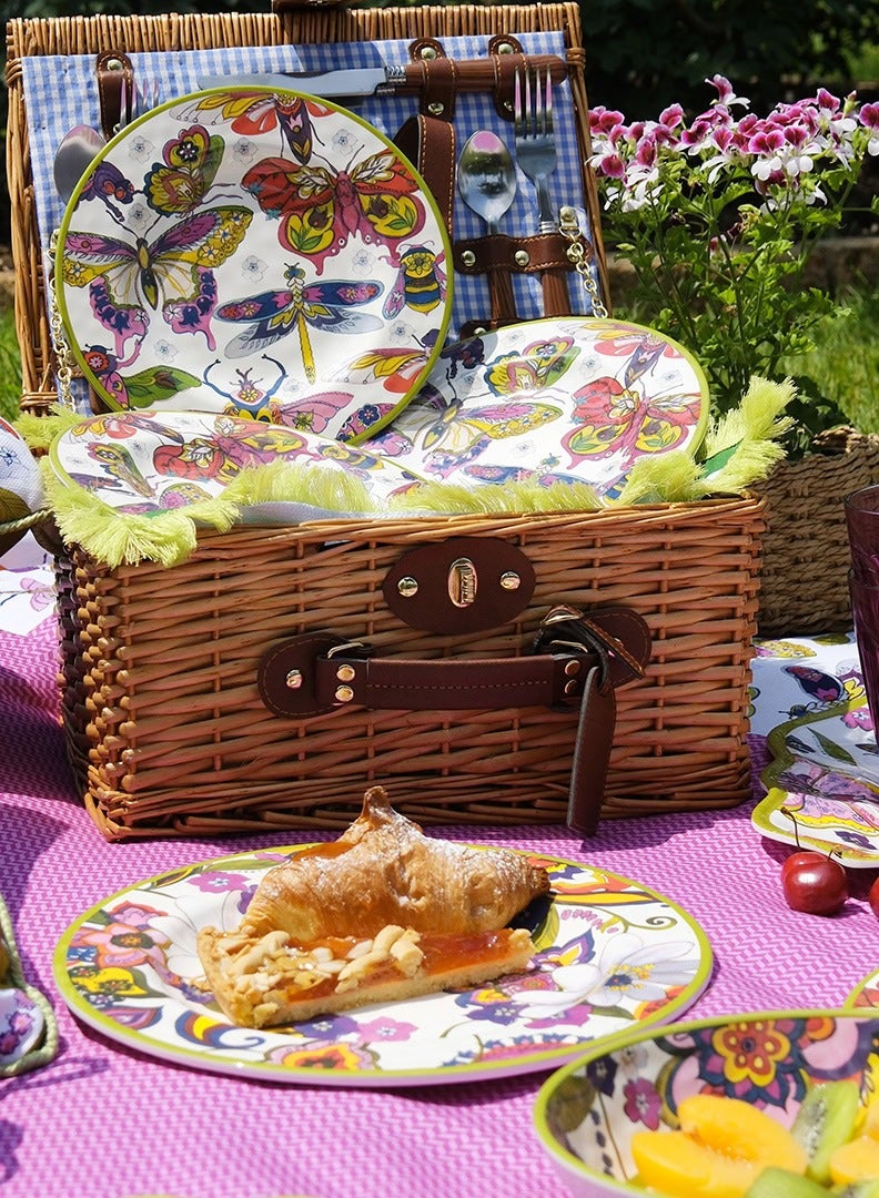 Baci milano Oval Melamine Serving Plate 50x35 cm Amazzonia Baci Milano - Image 2