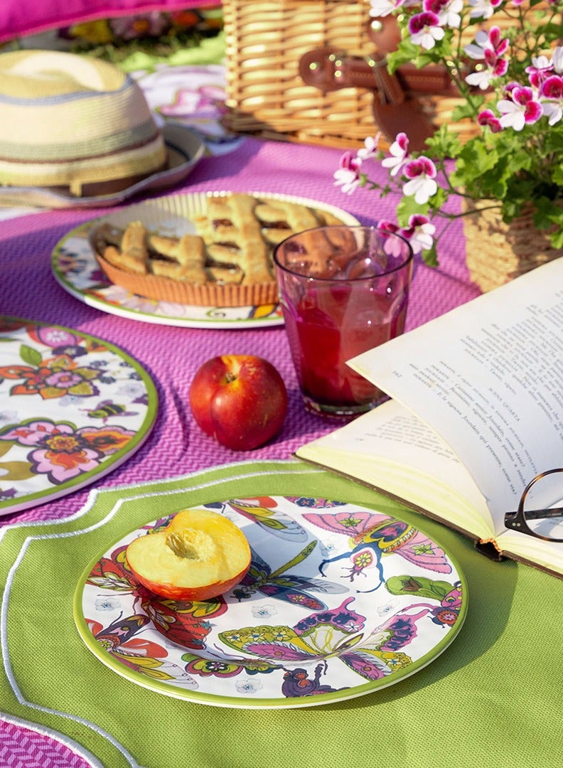 Baci milano Oval Melamine Serving Plate 50x35 cm Amazzonia Baci Milano - Image 3