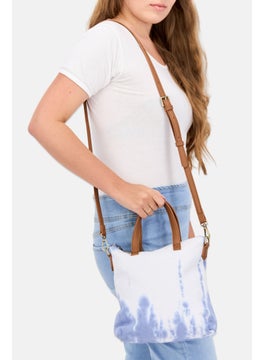 Women Tie Dye Cross Body Bag 26 H x 28 L x 8 W cm, White - pzsku/Z99AED5F5728967DD8BB1Z/45/_/1737642027/296406f1-db0d-47aa-a534-37f1e064dbd4